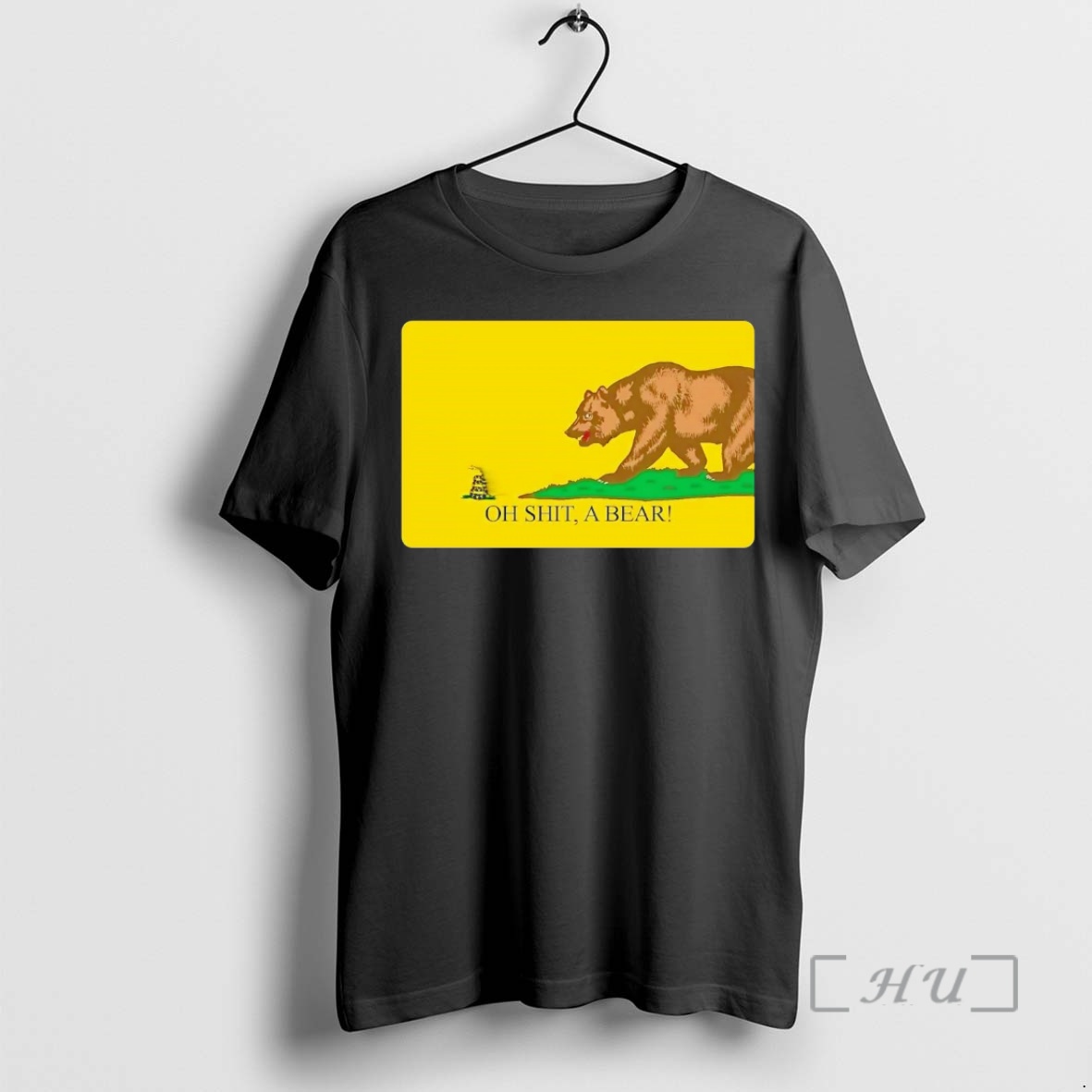 Officials Gadsden Snake Oh Shit A California Bear Premium T Shirts Sweater Hoodie