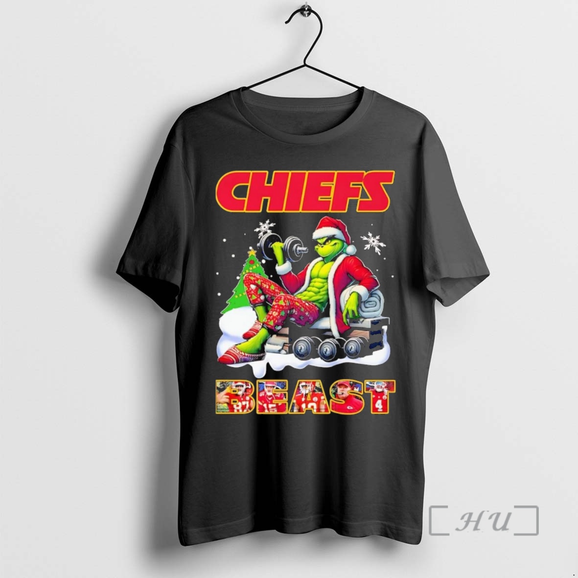 Officials Grinch Kansas City Chiefs Beast Christmas Premium T Shirts Sweater Hoodie