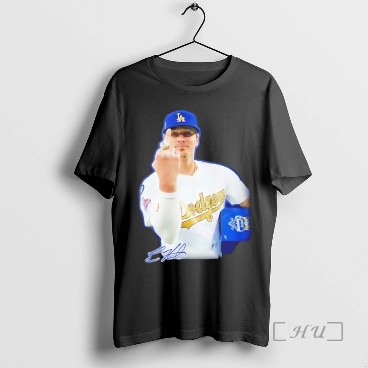 Officials Kike Hernandez Middle Finger Premium T Shirt Sweater Hoodie