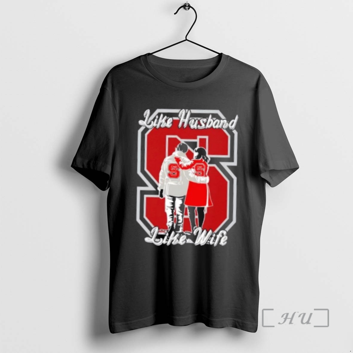 Officials Like Husband Like Wife Like Nc State Wolfpack Premium T Shirts Sweater Hoodie