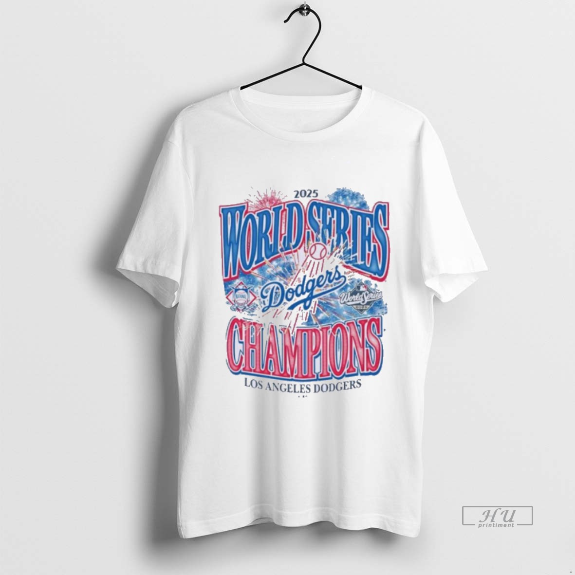Officials Los Angeles Dodgers 2025 World Series Champions Fireworks Premium Tee Shirt Sweater Hoodie