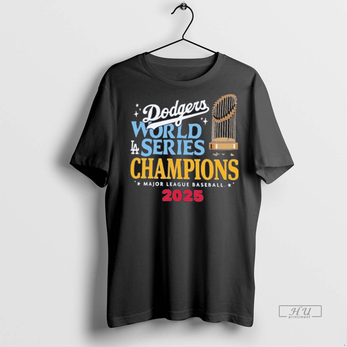 Officials Los Angeles Dodgers Mlb Trophy 2025 World Series Champions Premium Tee Shirt Sweater Hoodie