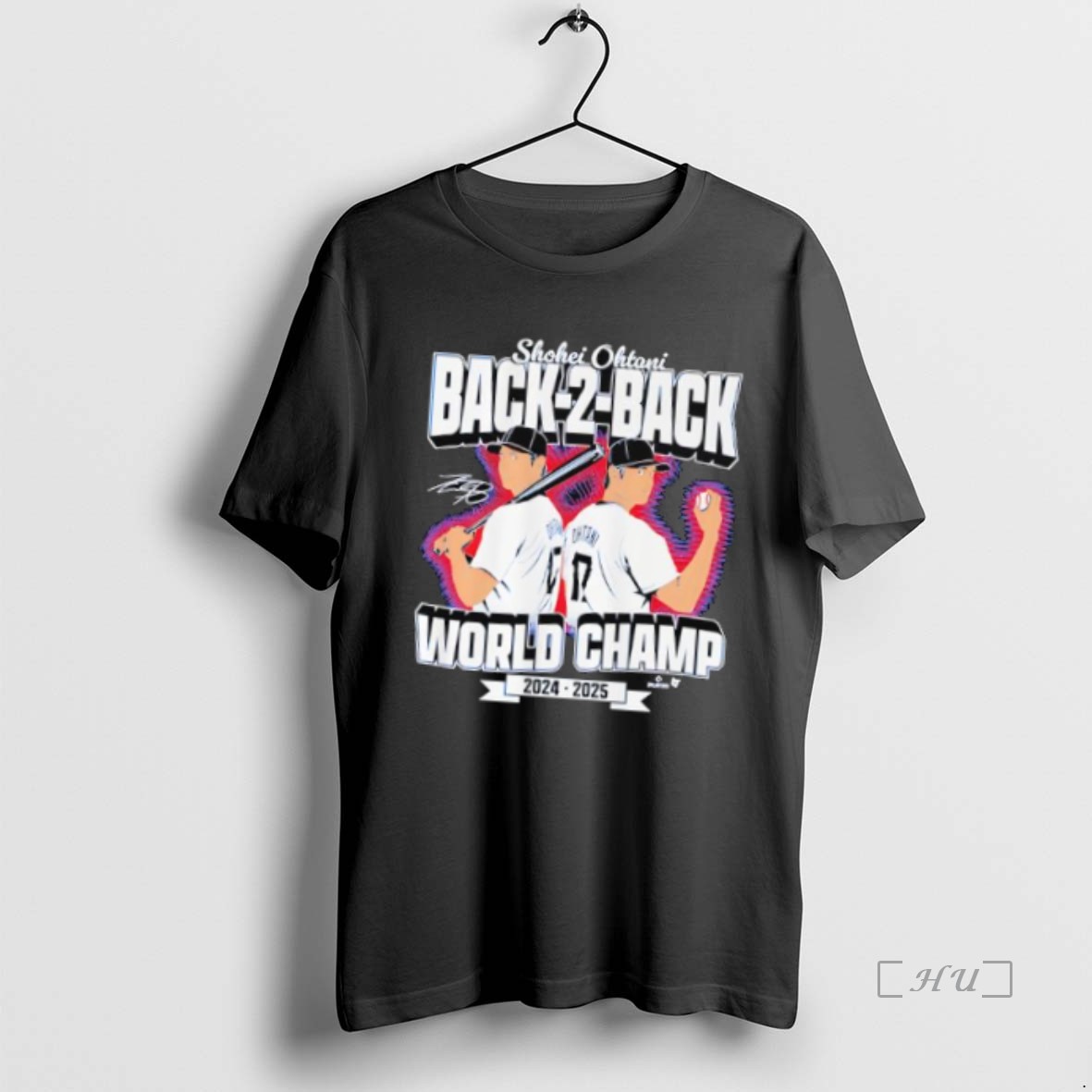Officials Los Angeles Dodgers Shohei Ohtani Back To Back World Champs Premium T Shirt Sweater Hoodie
