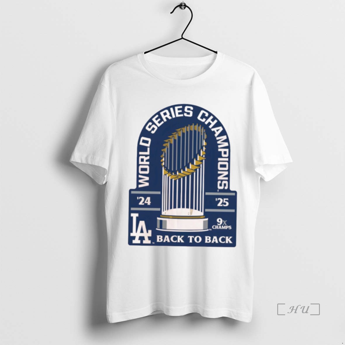 Officials Los Angeles Dodgers Wincraft Back To Back World Series Champions 9x Champs Premium T Shirt Sweater Hoodie