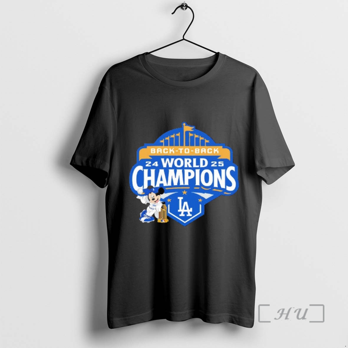 Officials Mickey Los Angeles Dodgers Back To Back World Champions 2025 Premium T Shirt Sweater Hoodie