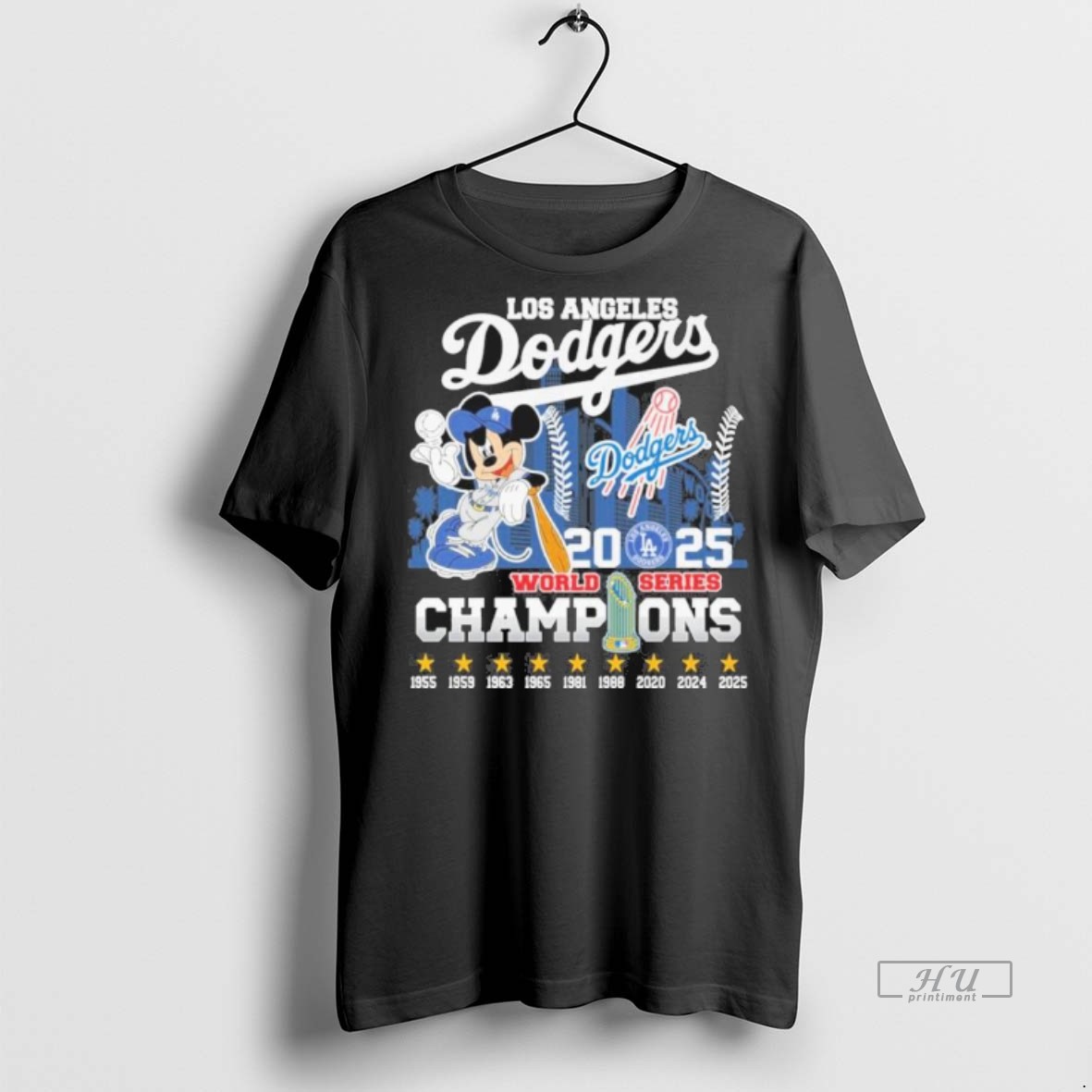 Officials Mickey Mouse X La Dodgers 2022 World Series Champions Premium Tee Shirt Sweater Hoodie