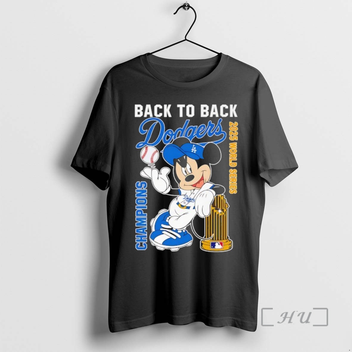 Officials Mickey Mouse Back To Back Los Angeles Dodgers 2025 World Series Champions Premium T Shirt Sweater Hoodie