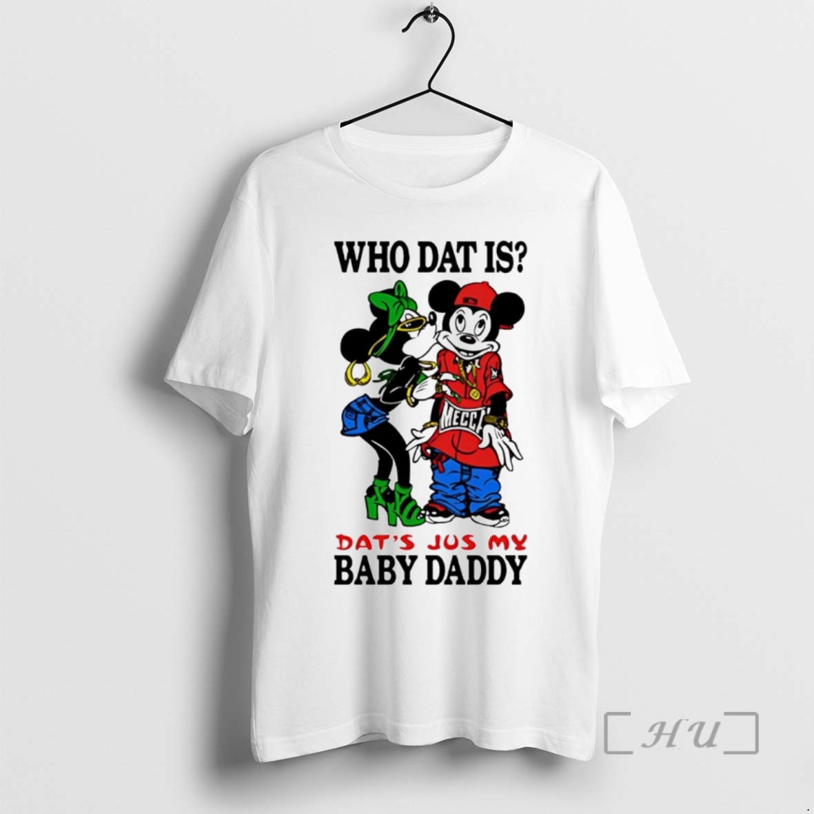 Officials Mickey Mouse Who Dat Is Thats Just My Baby Daddy Premium T Shirts Sweater Hoodie