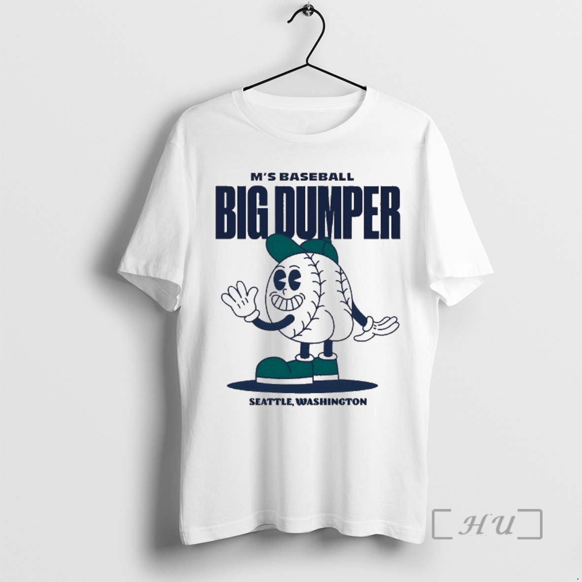 Officials Ms Baseball Big Dumper Seattle Mariners Cal Raleigh Superstar Cartoon Premium T Shirt Sweater Hoodie