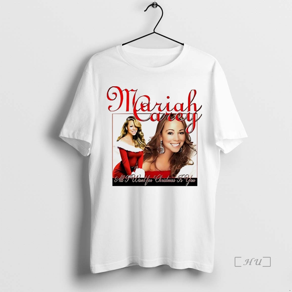 Officials Pca Mariah Carey All I Want For Christmas Is You White Premium T Shirts Sweater Hoodie