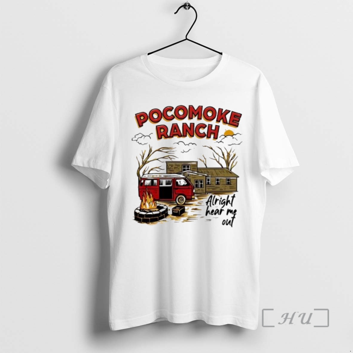 Officials Pocomoke Ranch Alright Hear Me Out Premium T Shirts Sweater Hoodie