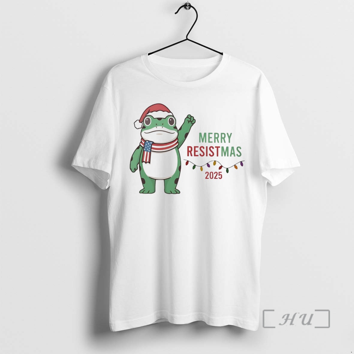 Officials Portland Frog Merry Resistmas 2025 Christmas Premium T Shirts Sweater Hoodie
