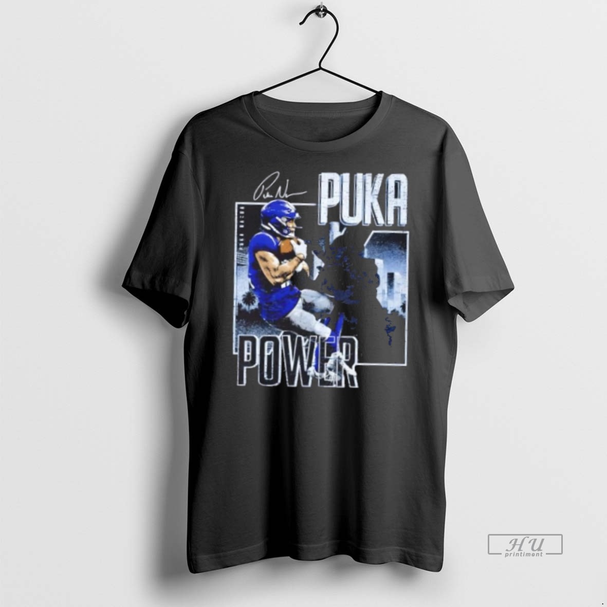 Officials Puka Nacua Los Angeles Rams Puka Power Signature Premium Tee Shirt Sweater Hoodie
