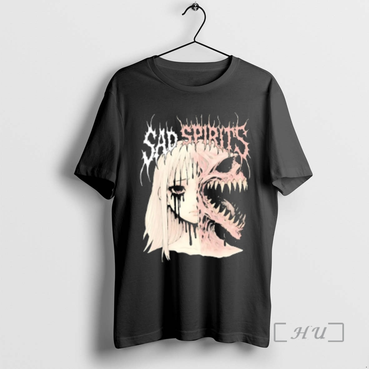 Officials Sad Girl Horror Anime Girl Premium T Shirt Sweater Hoodie