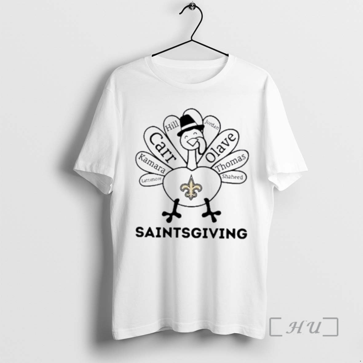 Officials Saintsgiving New Orleans Saints X Thanksgiving Premium T Shirt Sweater Hoodie