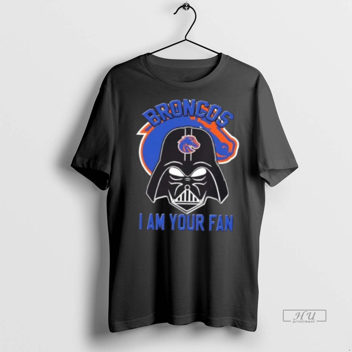 Officials Star Wars Darth Vader I Am Boise State Broncos Fan Premium Tee Shirt Sweater Hoodie