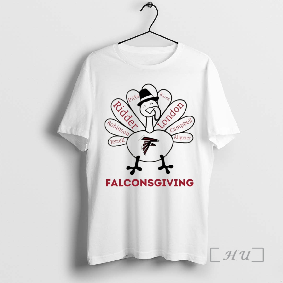 Officials Thanksgiving With Atlanta Falcons Heroes Premium T Shirt Sweater Hoodie