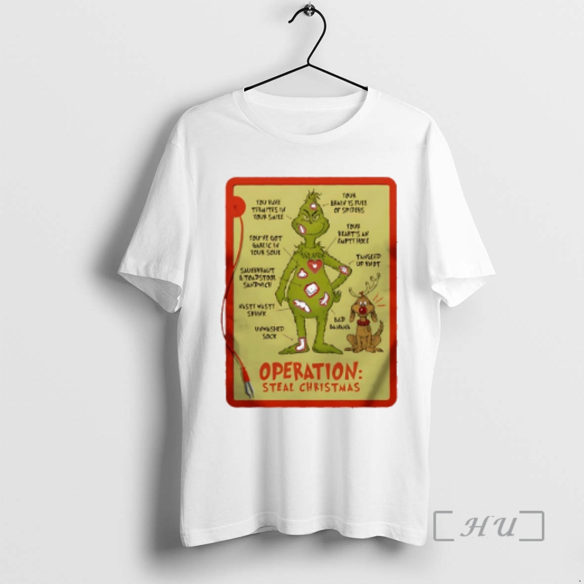 Officials The Grinch Operation Steal Christmas Premium T Shirt Sweater Hoodie