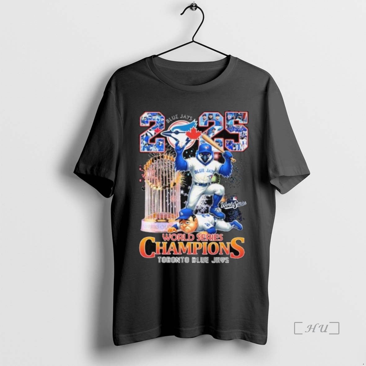 Officials Toronto Blue Jays 2025 Baseball World Series Champions Mascot Beat La Dodgers Vintage Long Sleve Premium T Shirt Sweater Hoodie