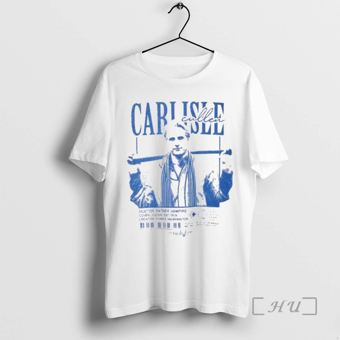 Officials Twilight Carlisle Cullen Tonal Portrait Premium T Shirt Sweater Hoodie