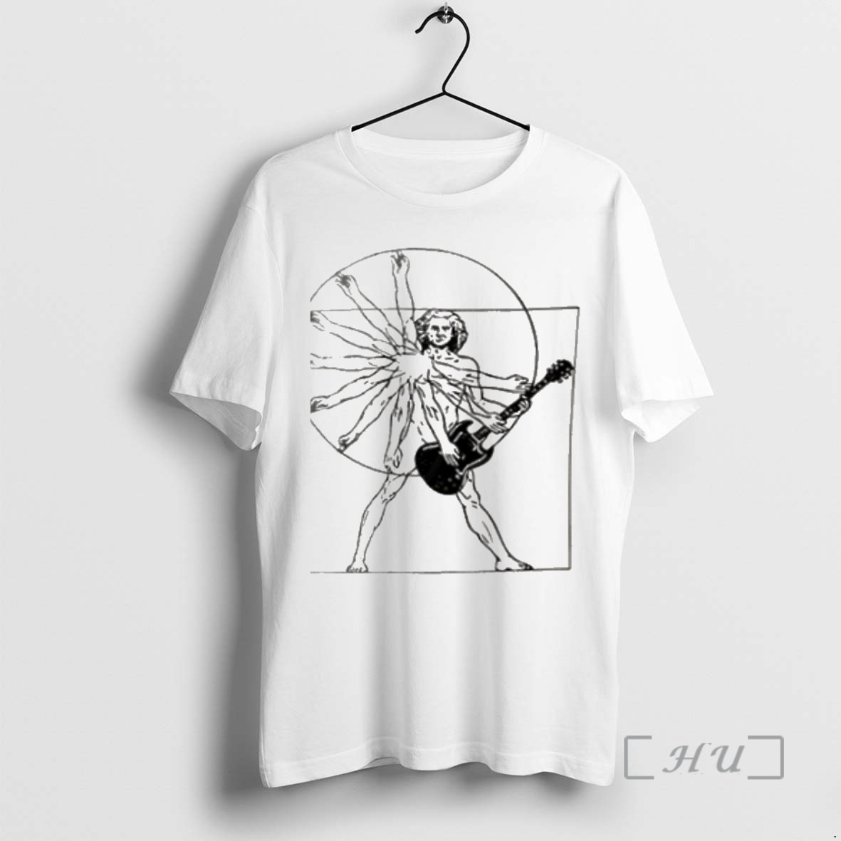 Officials Vitruvian Rockstar Vintage Premium T Shirts Sweater Hoodie