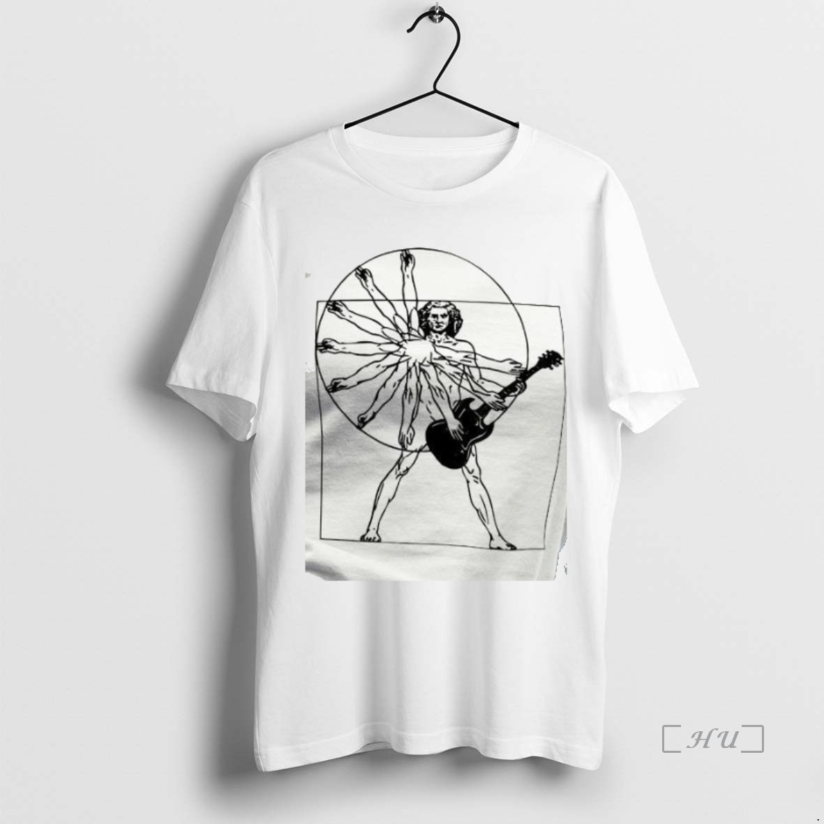 Officials Vitruvian Rockstar Hand In A Circle Vintage Parody Premium T Shirts Sweater Hoodie