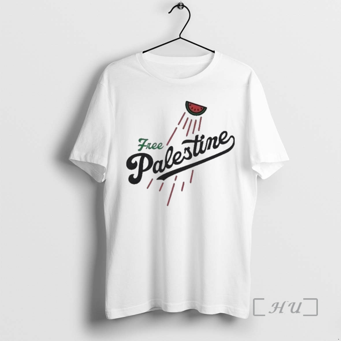 Officials Watermelon Free Palestine Style Los Angeles Dodgers Logo Premium T Shirt Sweater Hoodie 1