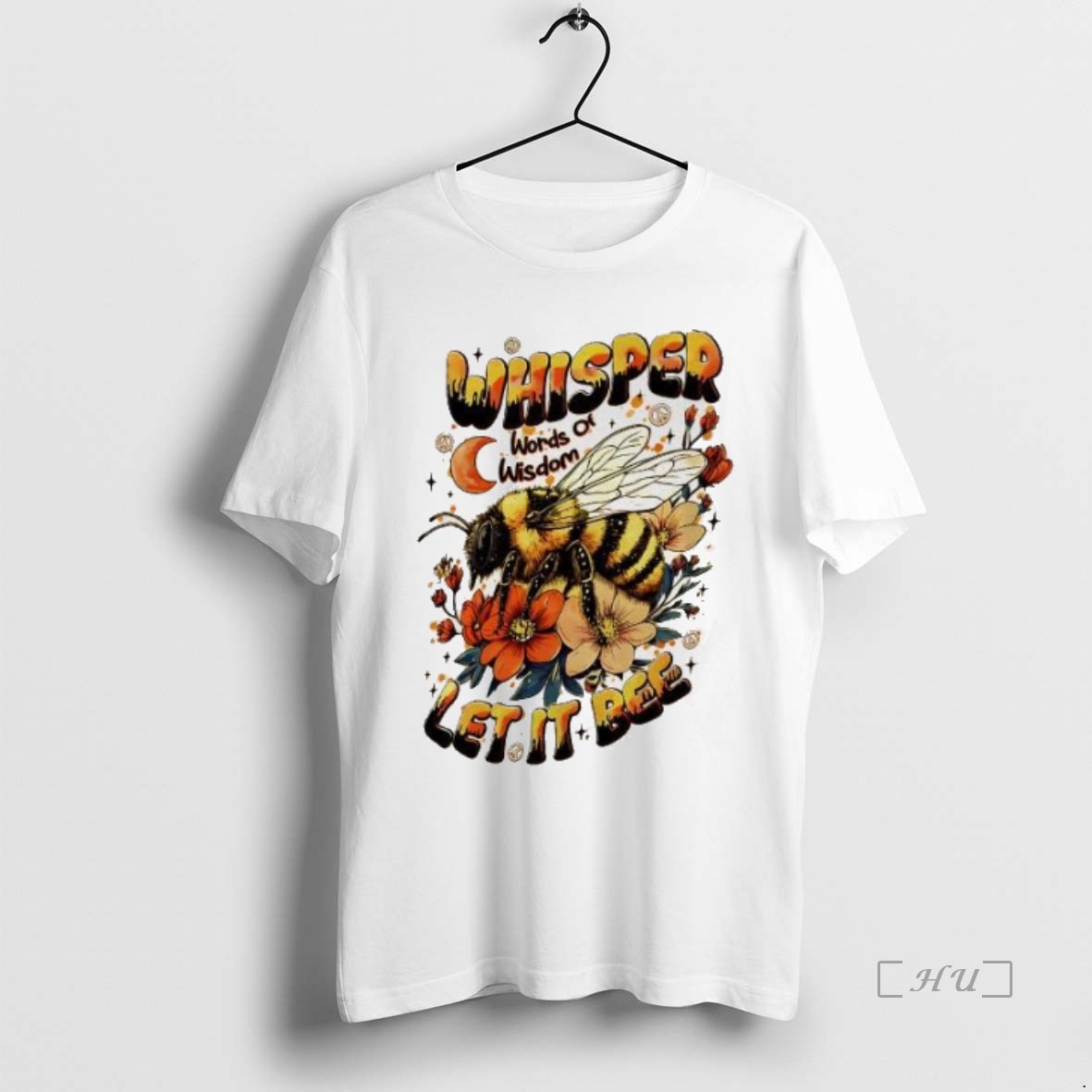 Officials Whisper Words Of Wisdom Let It Bee Peace Sign Premium T Shirts Sweater Hoodie