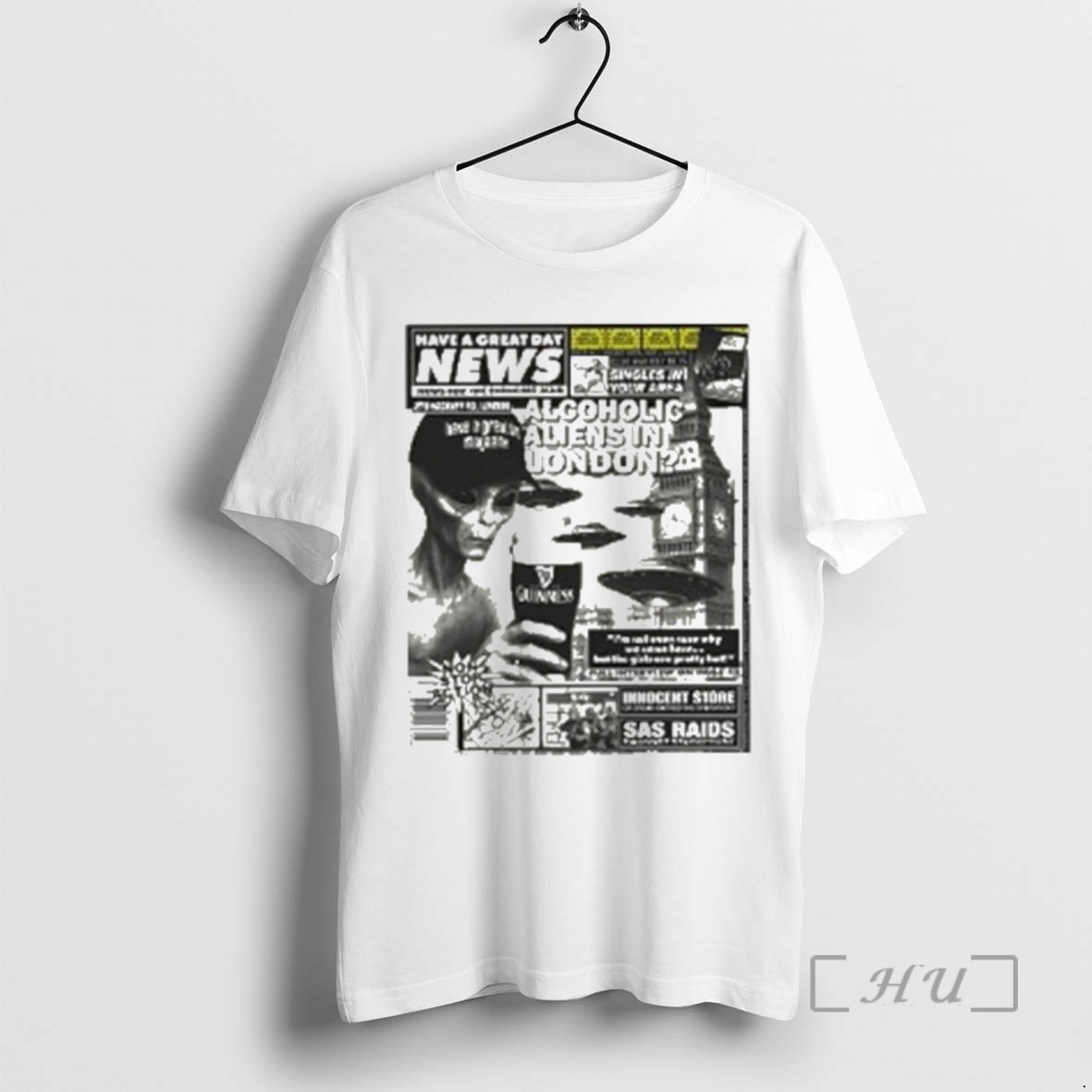 Officials Will Mahony Have A Great Day News Alcoholic Alien In London Premium T Shirts Sweater Hoodie