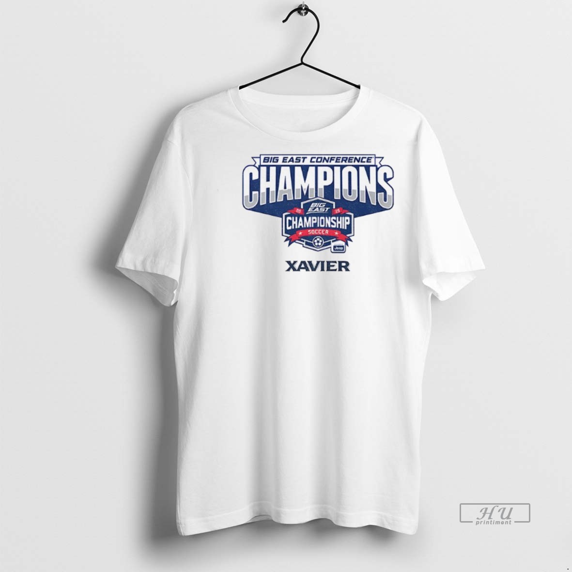 Officials Xavier Big East Conference Champions Ncaa Division I Soccer Logo Premium Tee Shirt Sweater Hoodie