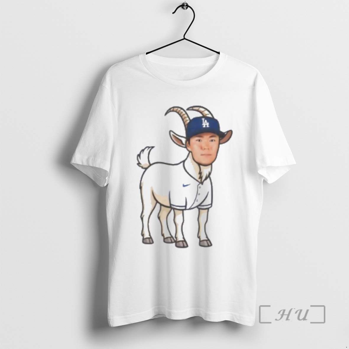 Officials Yoshinobu Yamamoto The Goat Los Angeles Dodgers Premium T Shirt Sweater Hoodie