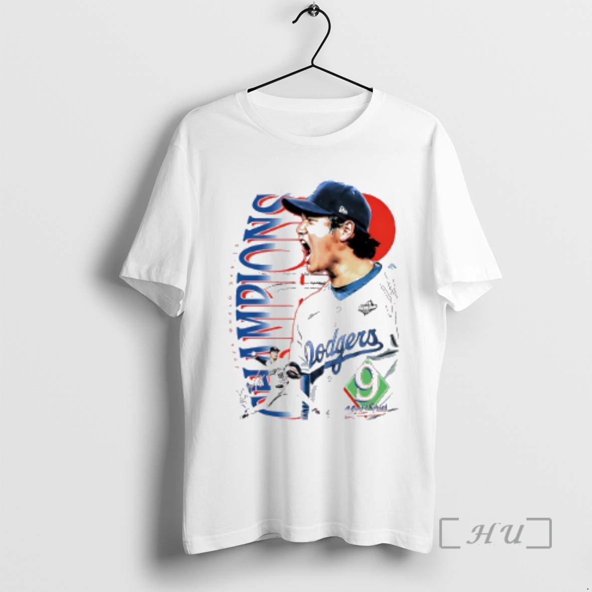 Officials Yoshiobu Shohei Samurai La Dodgers 2025 Ws Champions Premium T Shirt Sweater Hoodie