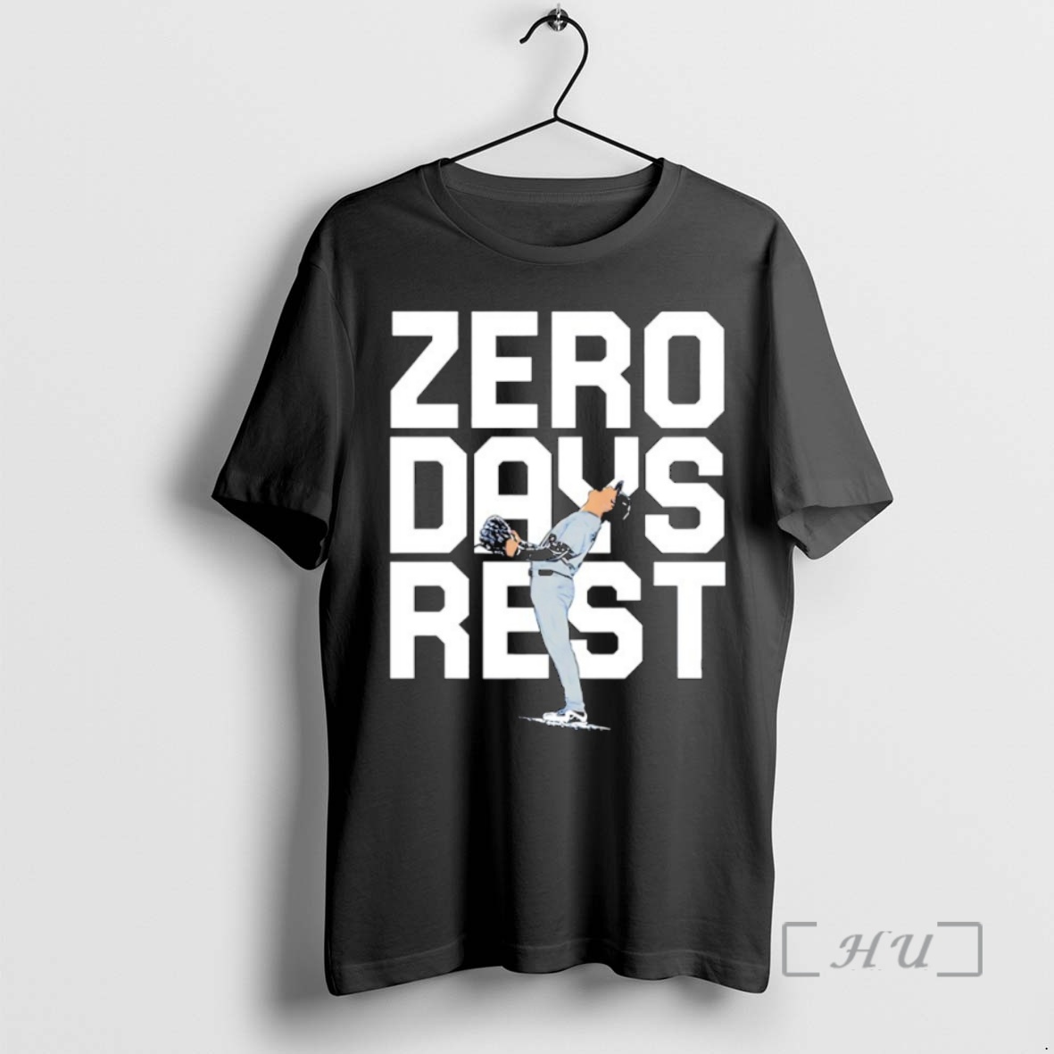 Officials Zero Days Rest Yoshinobu Yamamoto Player Los Angeles Dodgers Mlb Premium T Shirt Sweater Hoodie