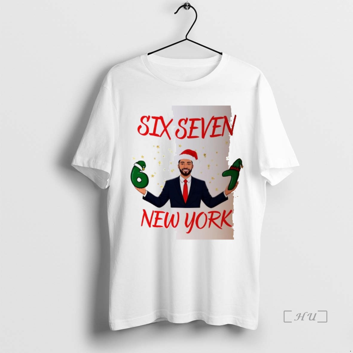 Officials Zohran Mamdani Six Seven New York Merry Christmas Premium T Shirts Sweater Hoodie