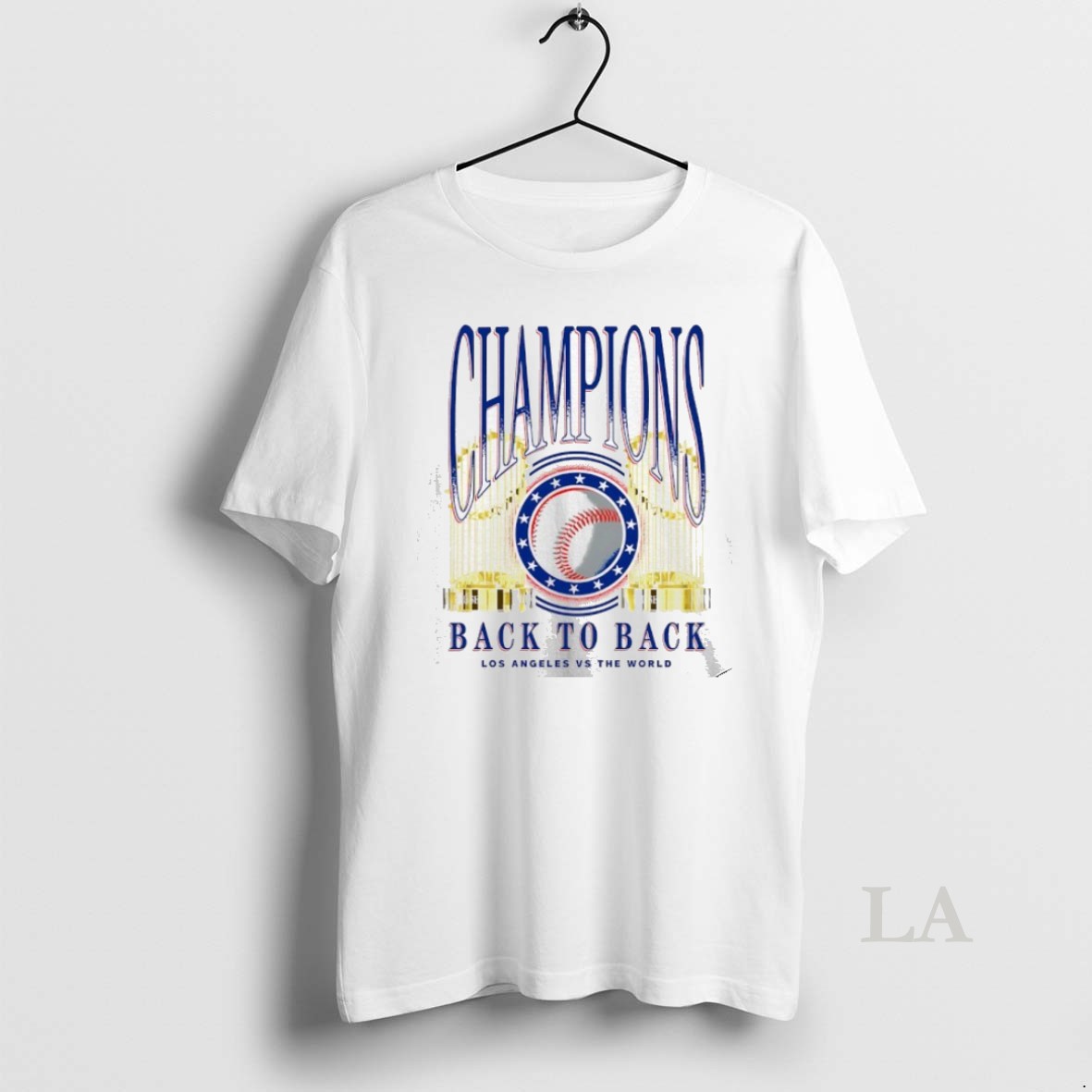Original 2025 Champions Back To Back Los Angeles Dodgers Vs The World Shirt