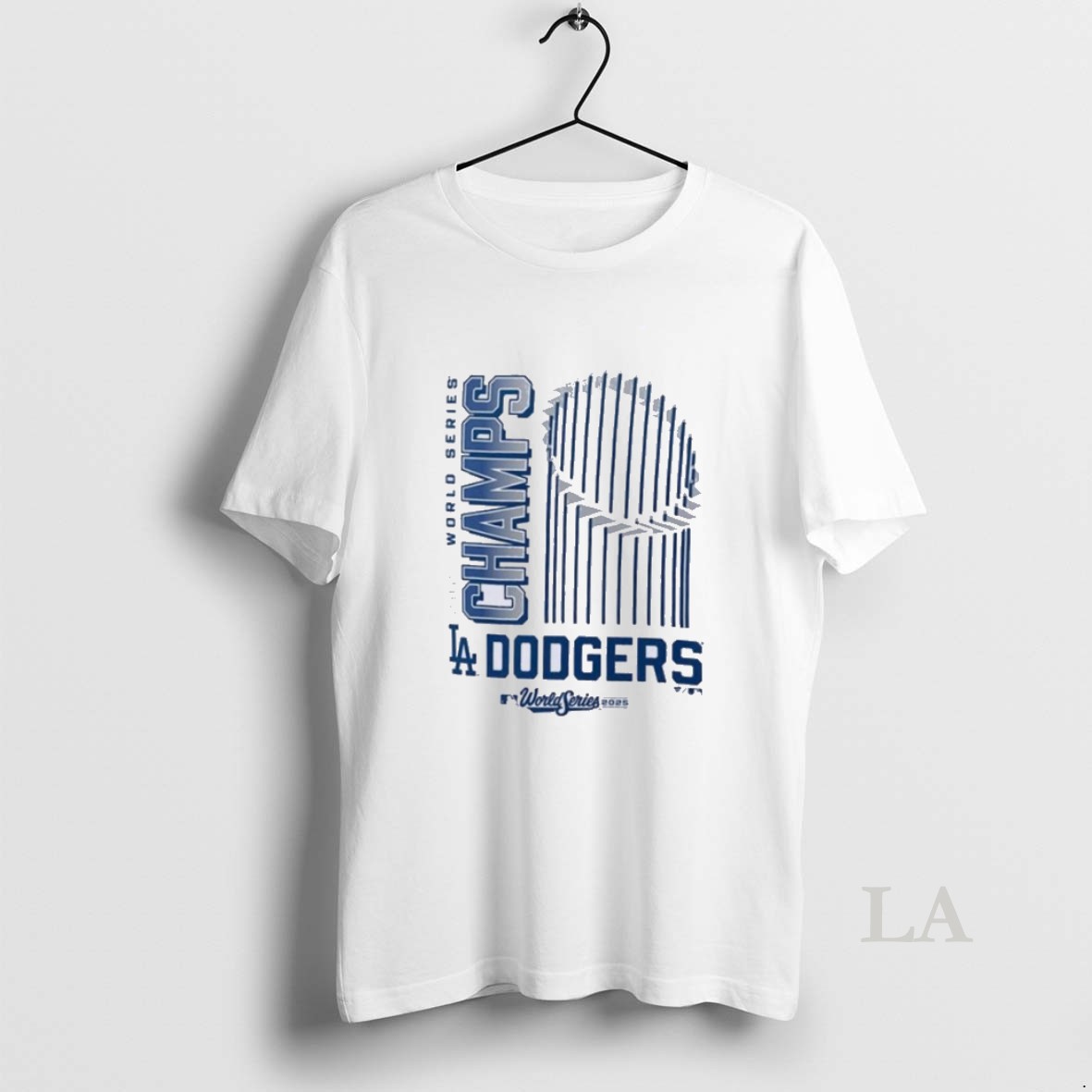 Original 2025 World Series Champions La Dodgers Trophy Shirt