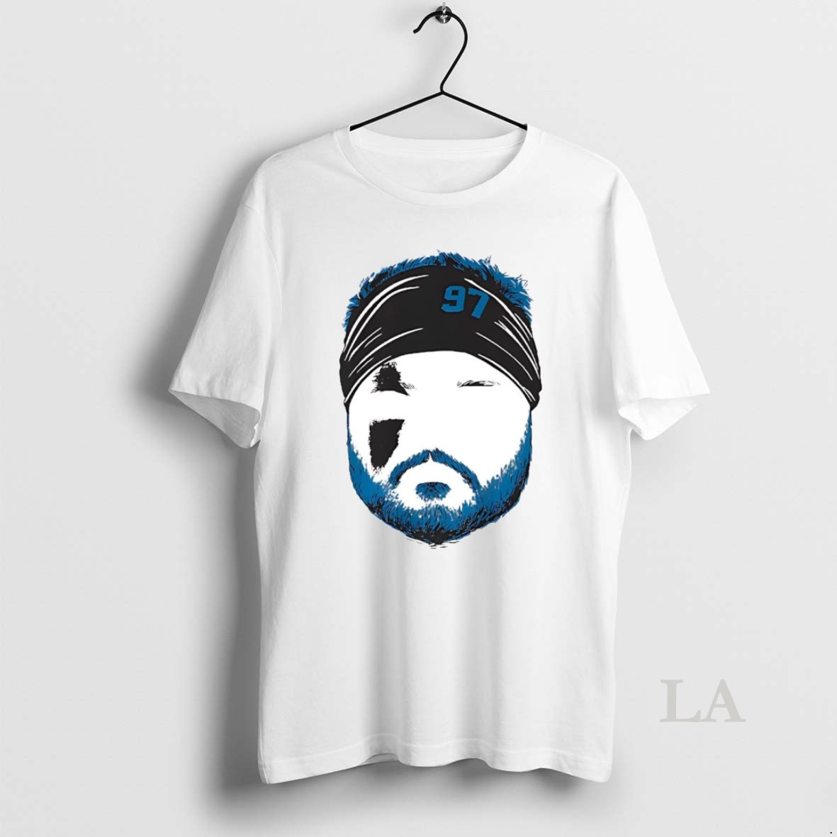 Original Aidan Hutchinson Silhouette Face Detroit Lions Shirt