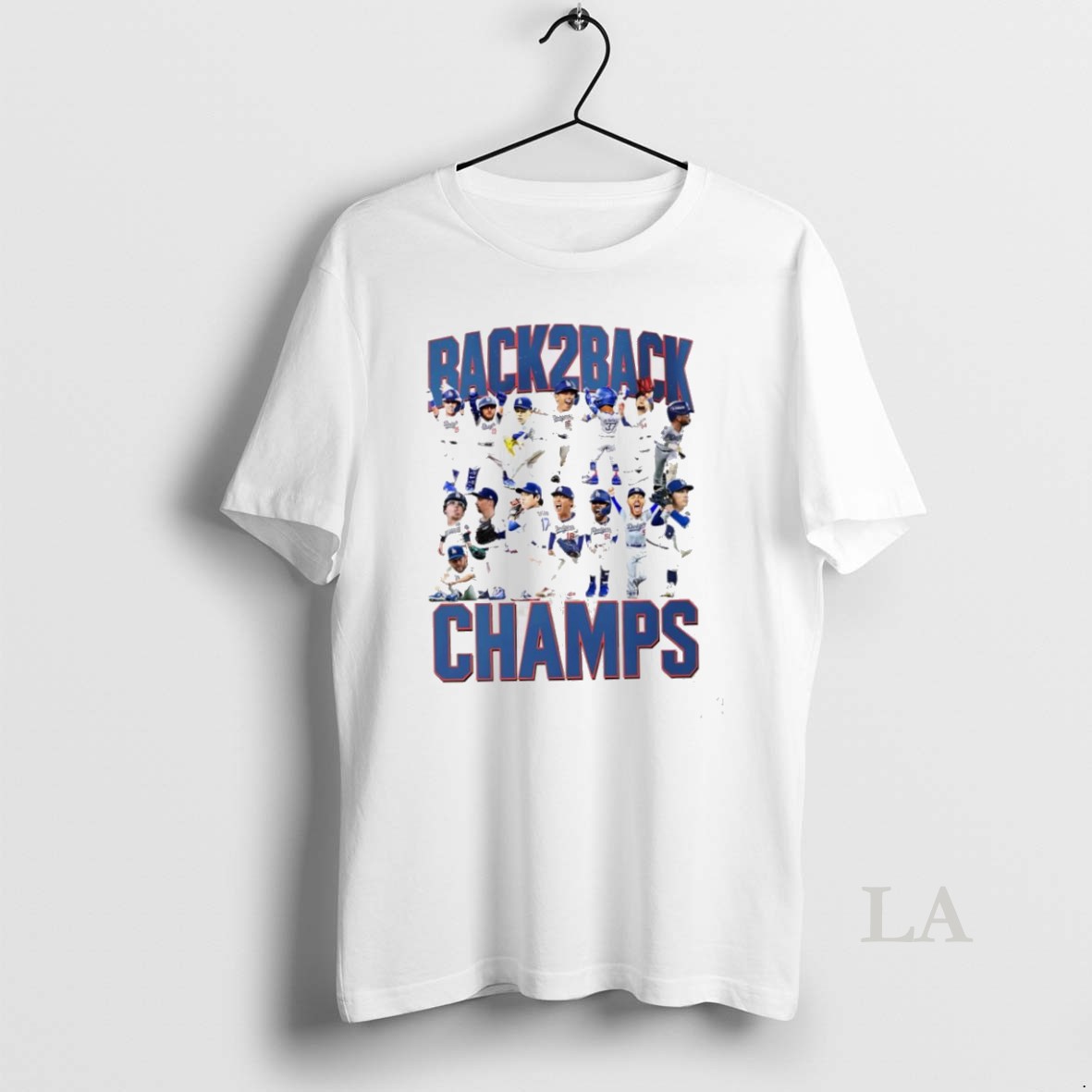 Original Awesome Los Angeles Dodgers Back 2 Back Mini Champs Shirt