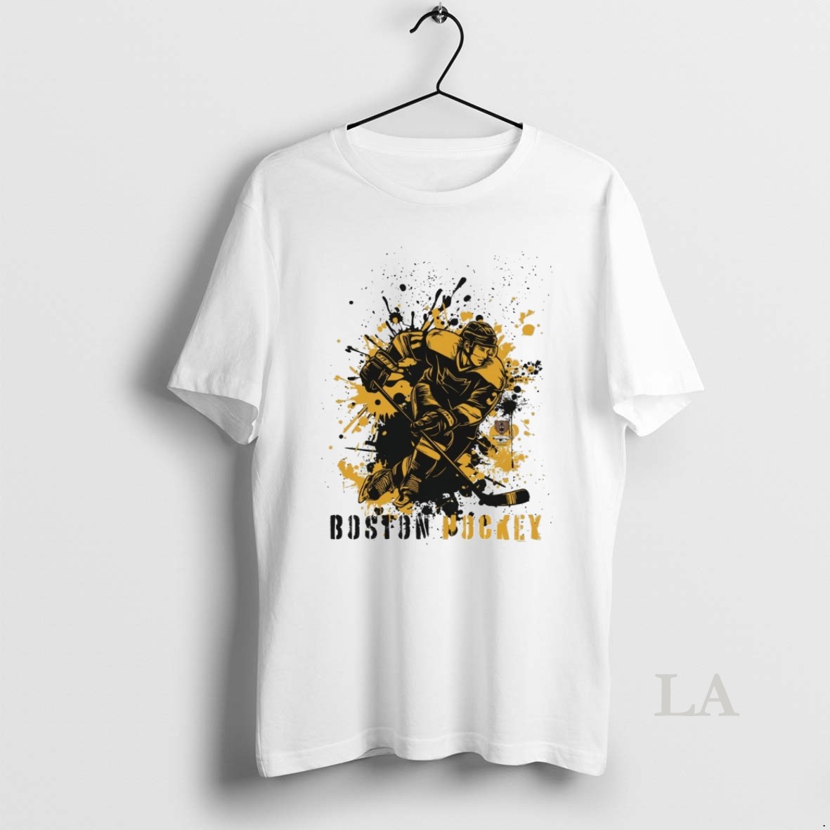 Original Boston Bruins Hockey Splatter Paint 2025 Shirt