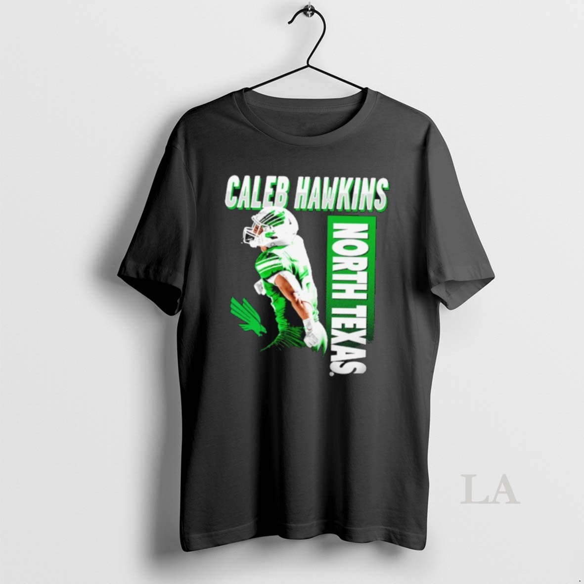 Original Caleb Hawkins North Texas Mean Green Nfl Graphic Shirt