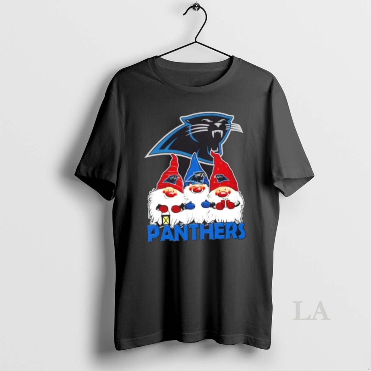 Original Carolina Panthers X Gnomes Xmas Christmas Shirt