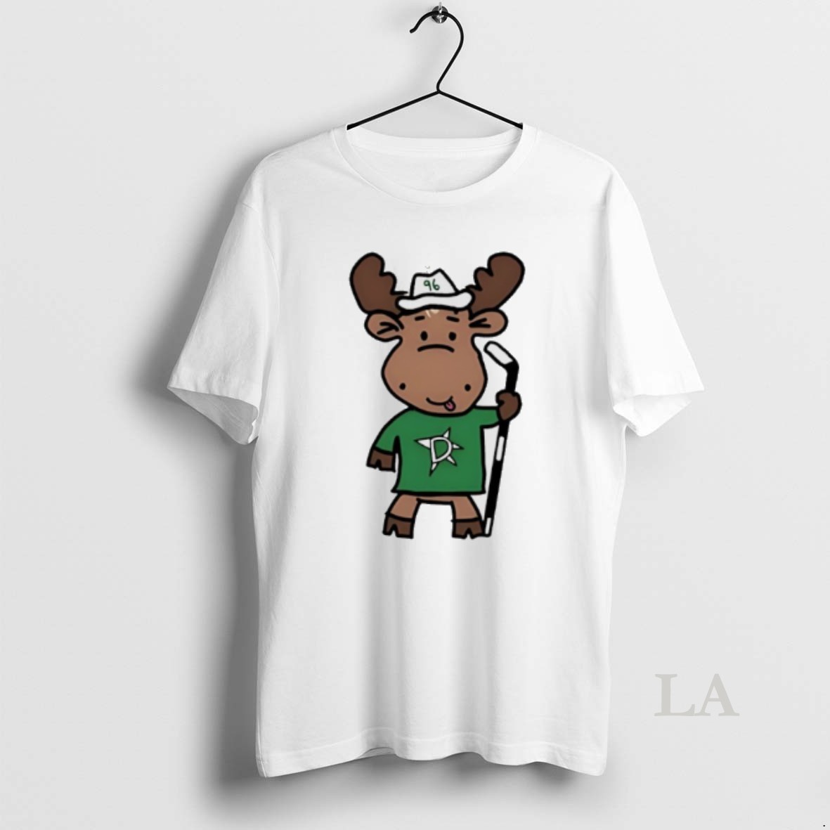 Original Dallas Hockey Mikko Rantanen Doodle Moose Has Entered The Chat Shirt