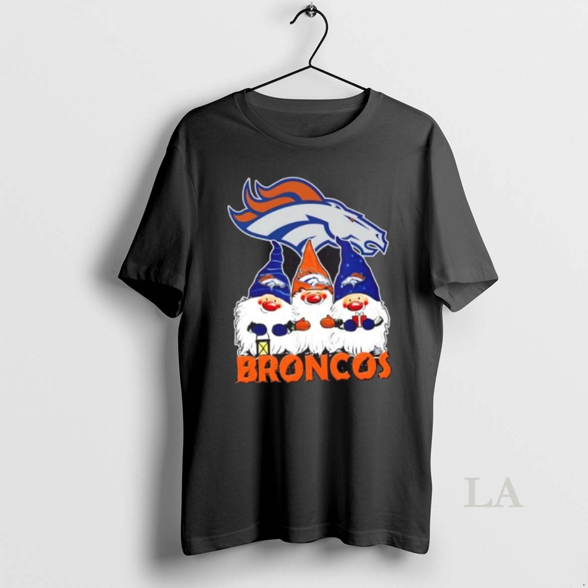 Original Denver Broncos X Gnomes Xmas Christmas Shirt