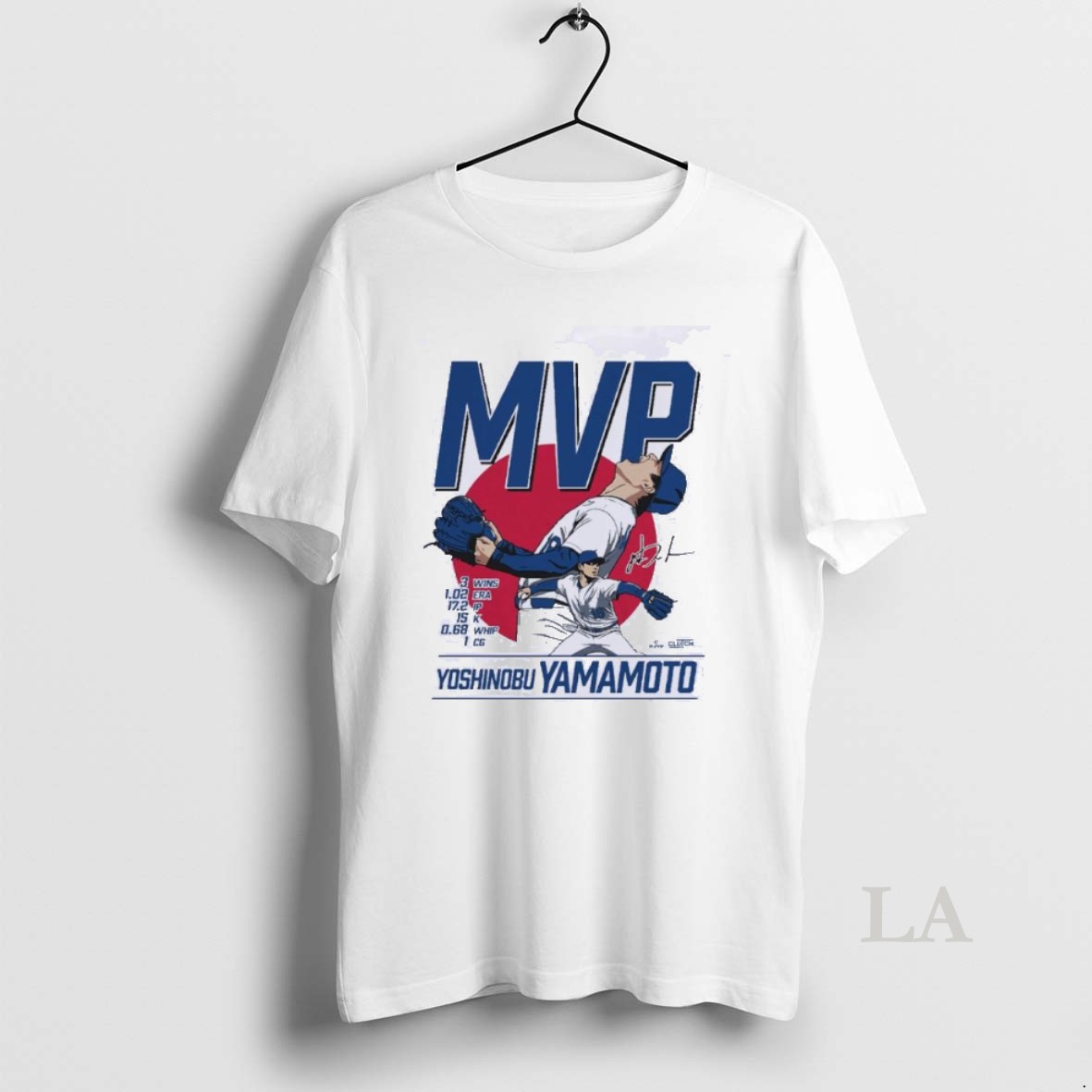 Original Dodgers Yoshinobu Yamamoto Series Mvp Champions Shirt