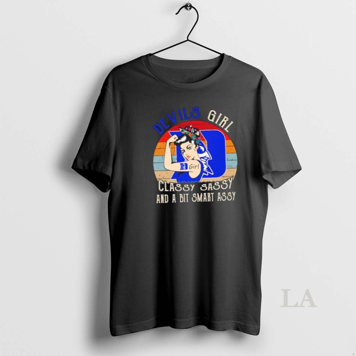 Original Duke Blue Devils Girl Classy Sassy And A Bit Smart Assy Shirt