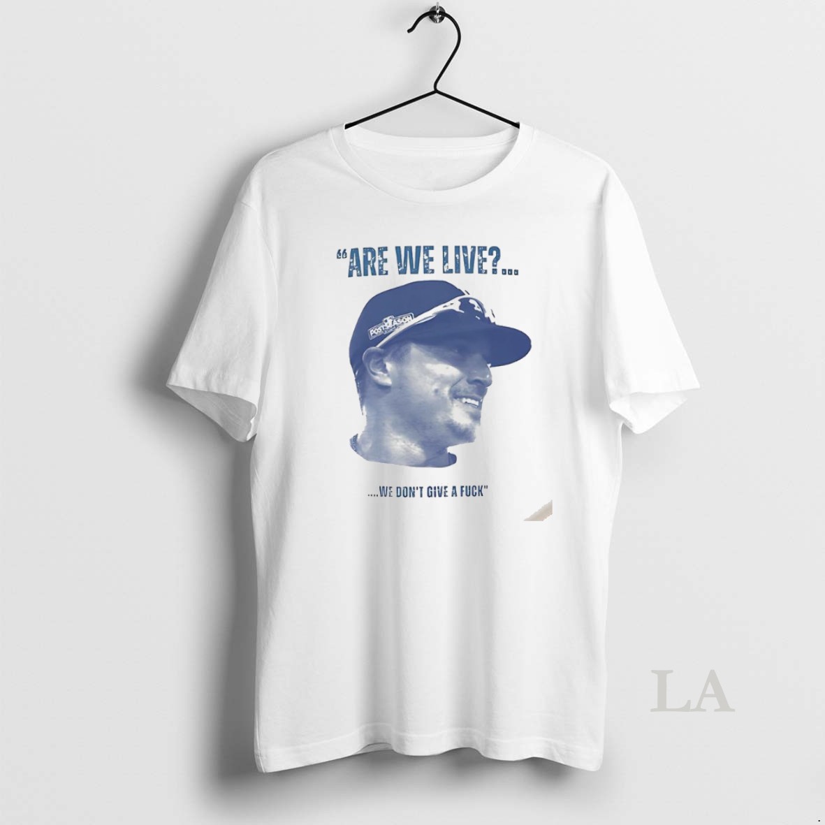 Original Enrique Hernandez World Series Champions 2025 Are You Live We Dont Give A Fuck Shirt