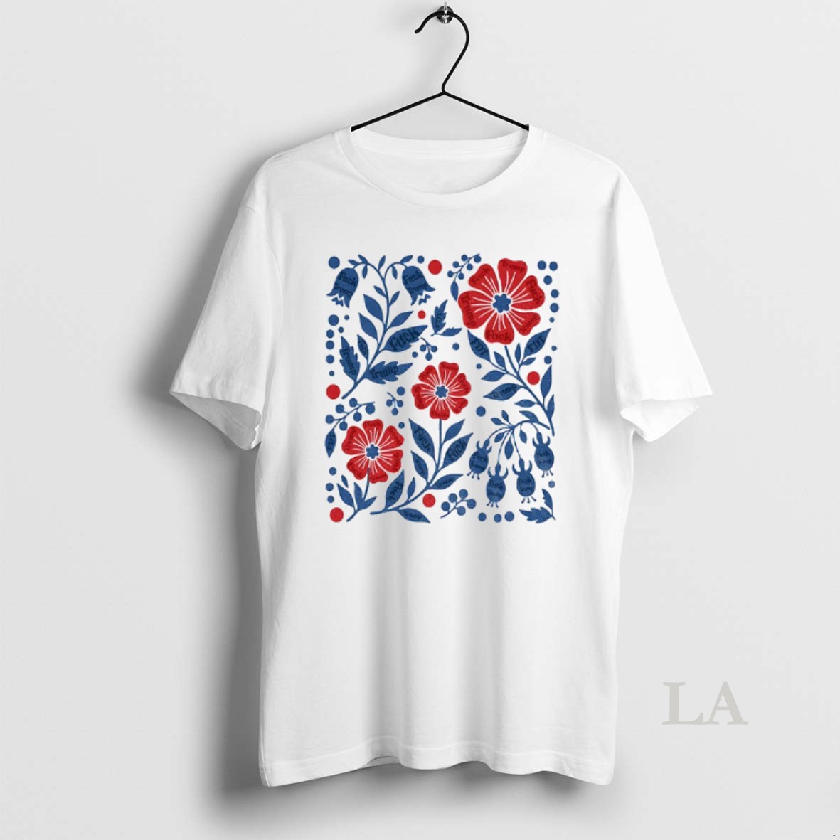 Original Floral Fdt Protest Subtle Fuck Trump Anti Trump Shirt