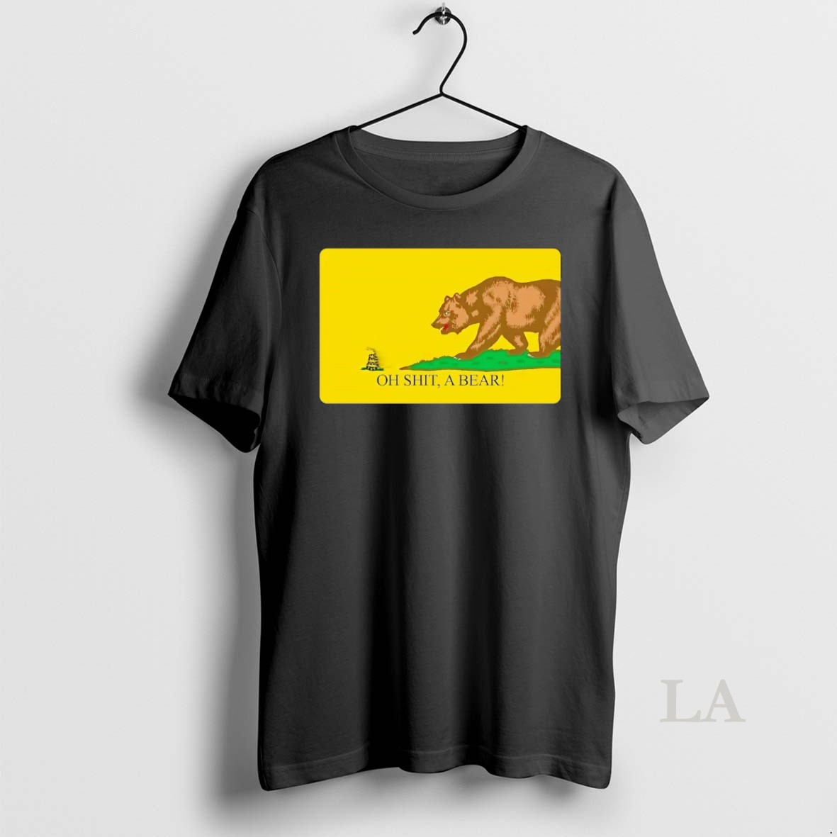 Original Gadsden Snake Oh Shit A California Bear Shirt