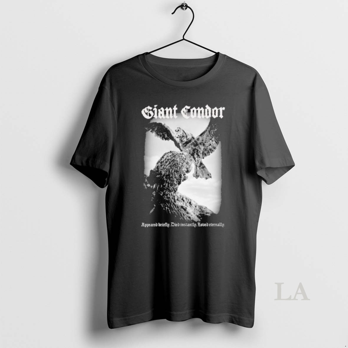 Original Giant Condor Vintage Black Shirt