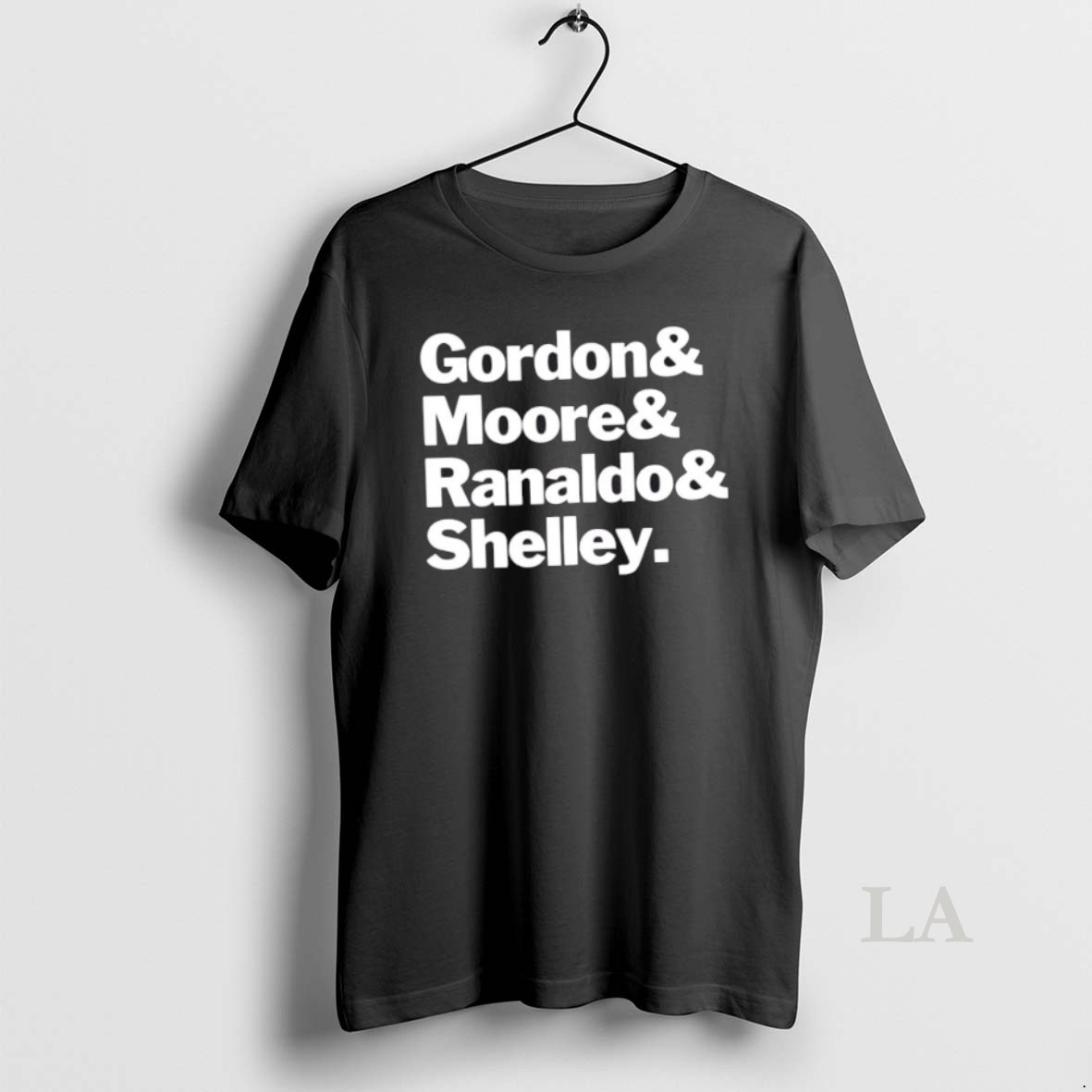 Original Gordon Moore Ranaldo And Shelley Shirt